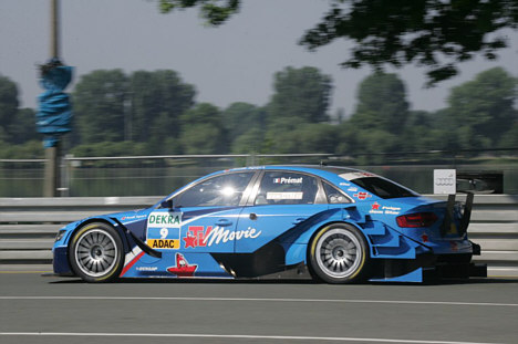 Audi køreren Alexandre Prémat satte hurtigste tid i den anden fri træning på Norisring.